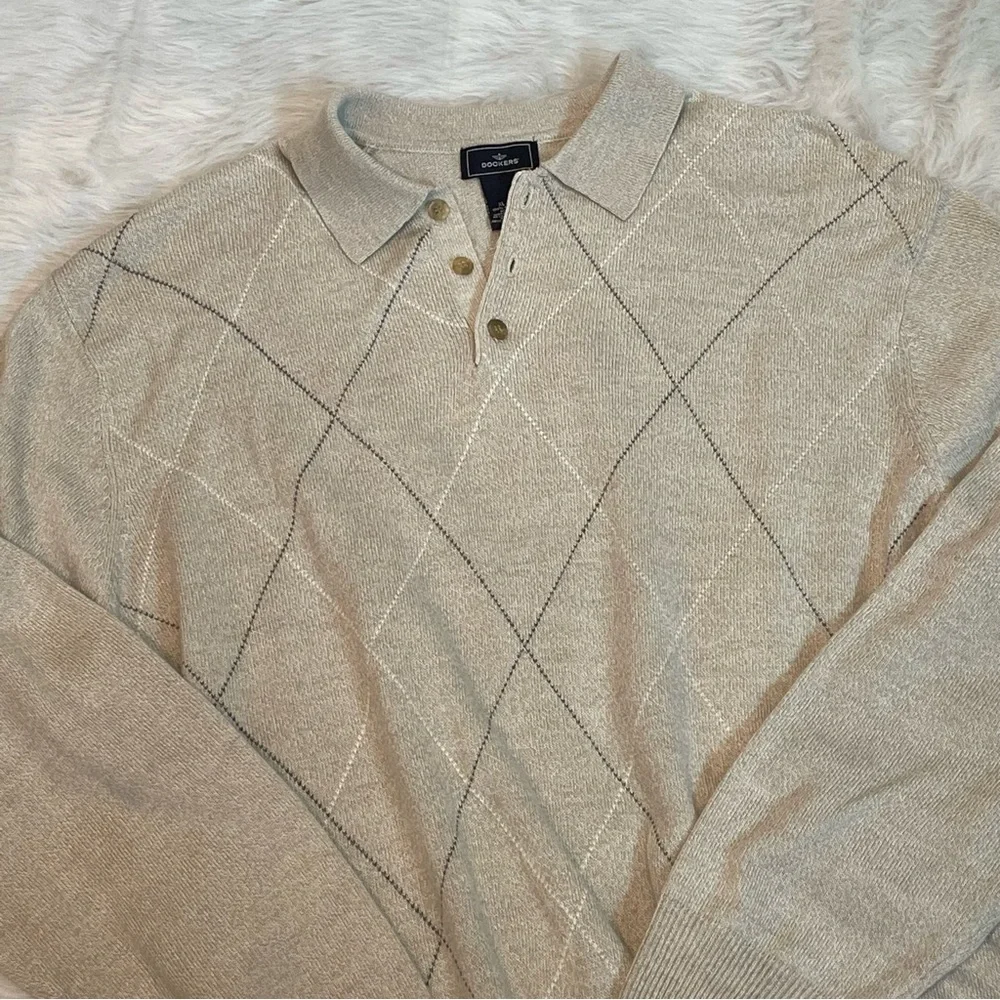 Dockers Lightweight Collared Sweater - Picture 2 of 7